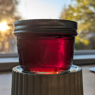 Pomegranate Jelly - ½ Pint - Local Pick Up Only