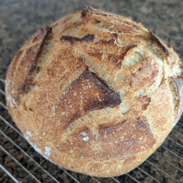 Garlic Sourdough Loaf - Order by 4 PM PDT Sunday through Wednesday; Local Pick Up Only